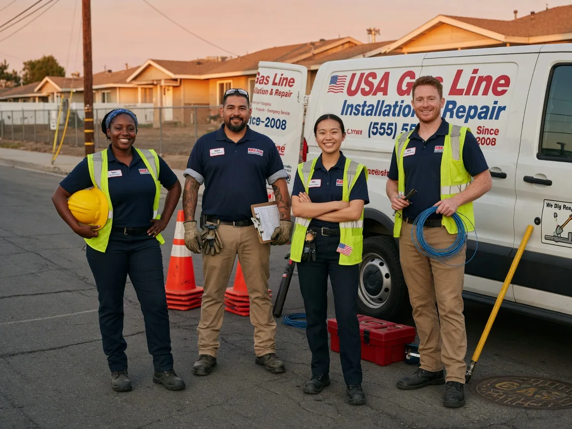 Gas Line Installation company in Richland, MI